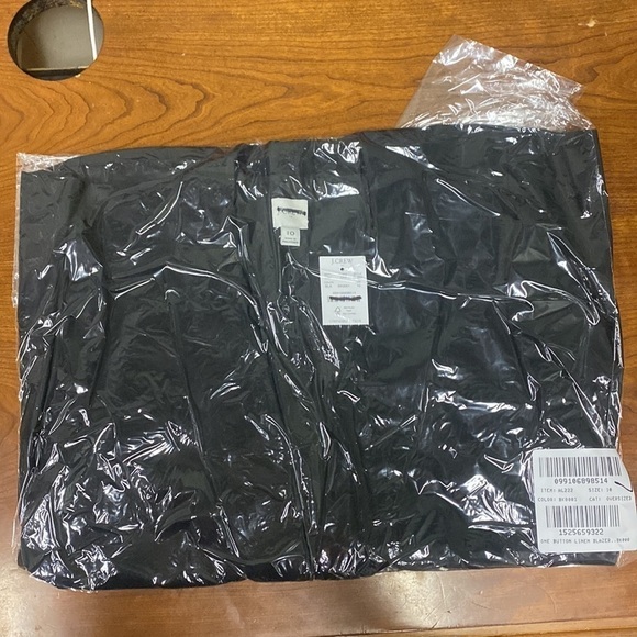 J.Crew Linen Cotton Holland Blazer AL222 - Picture 5 of 6